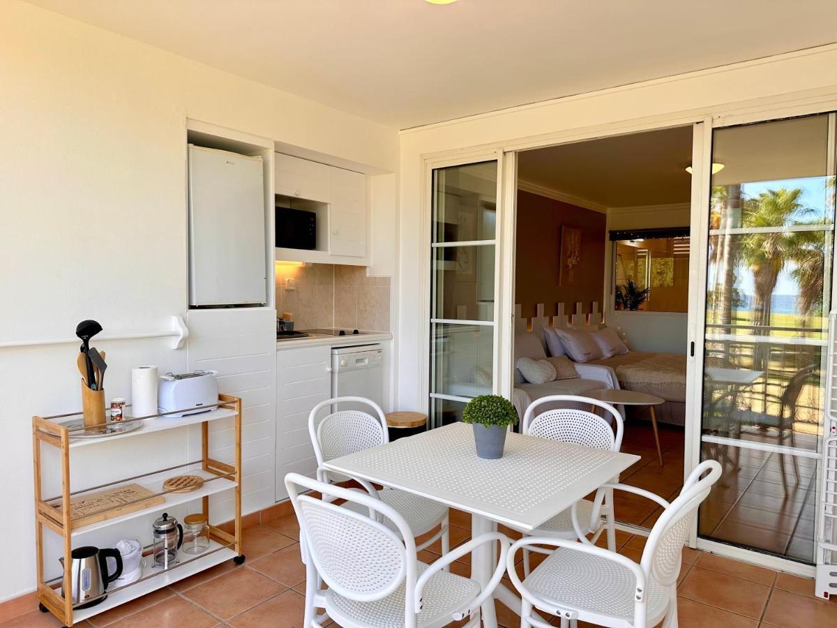 Curacao 13 Studio Vue Mer Proche Plage Dans Complexe Type Village Vacances Sainte-Luce Exterior photo